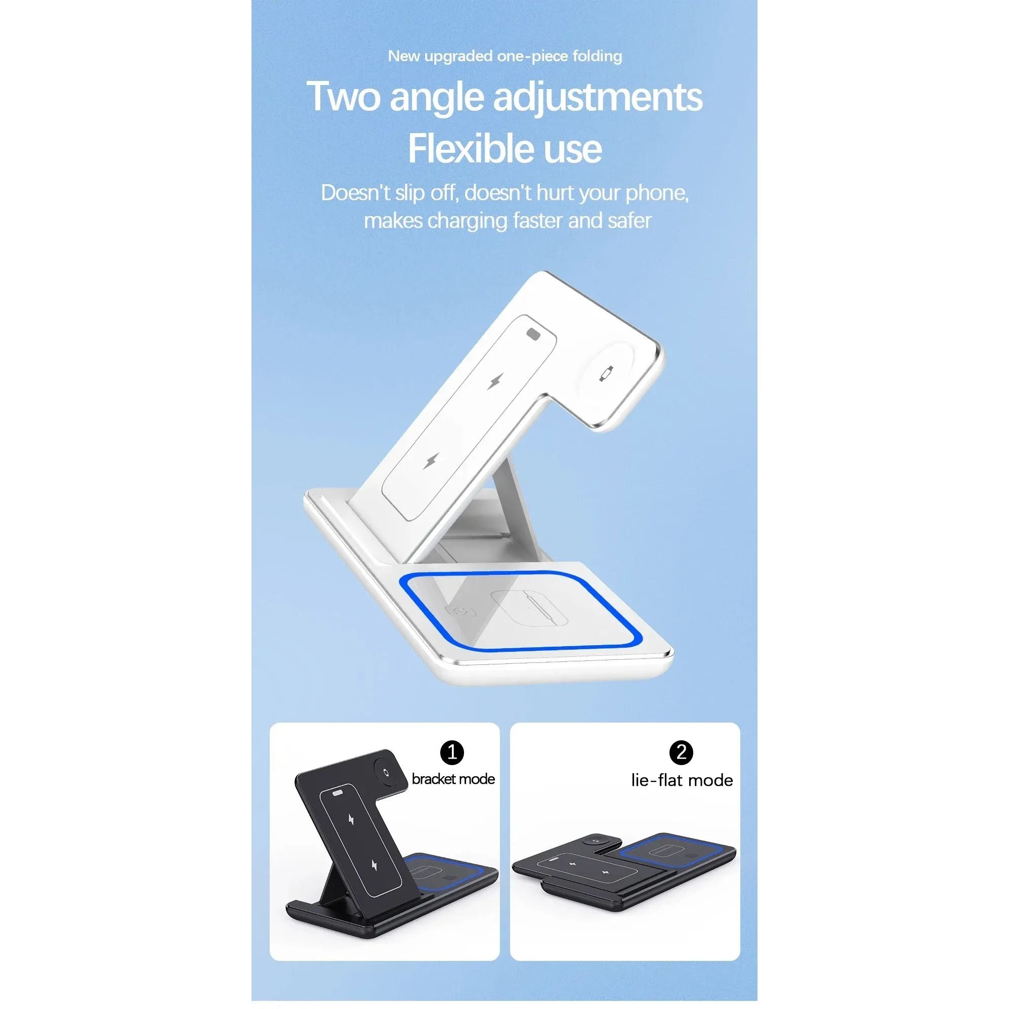3 in 1 Wireless Charging Station