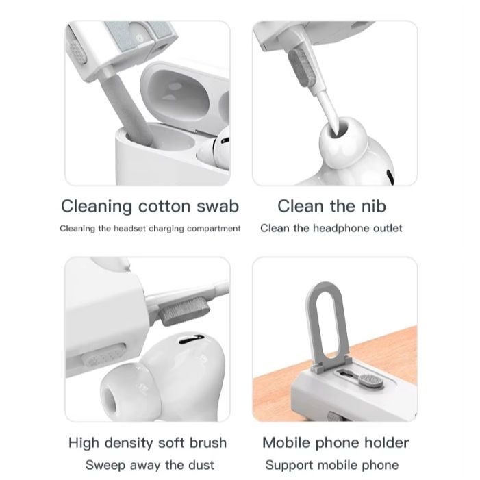 Multi-function Cleaning Toolset for Airpods and Laptop Keyboard