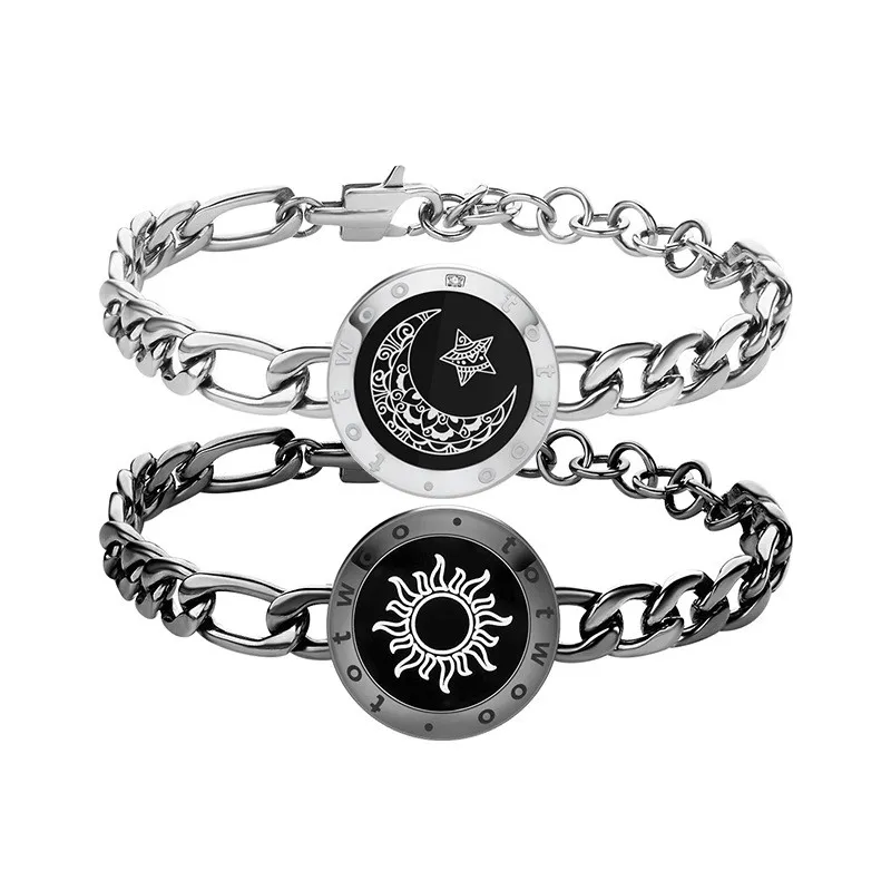 SUN-MOON Bluetooth Couples Bracelet