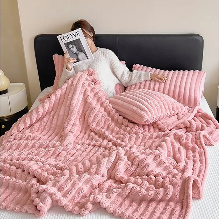 Luxurious Rabbit Wool Blanket