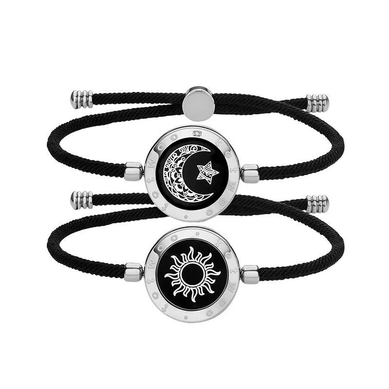 SUN-MOON Bluetooth Couples Bracelet
