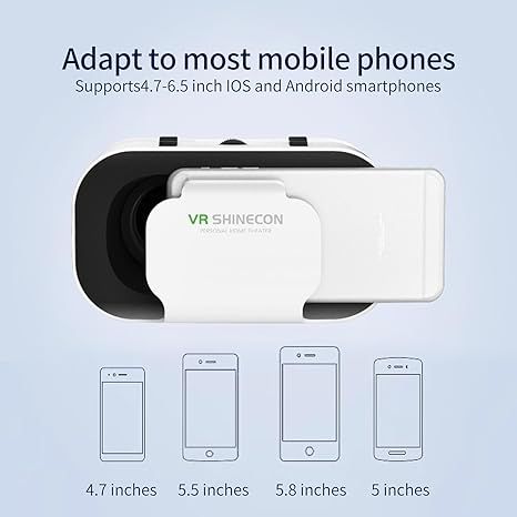 VR Headset with Remote for iPhone and Android