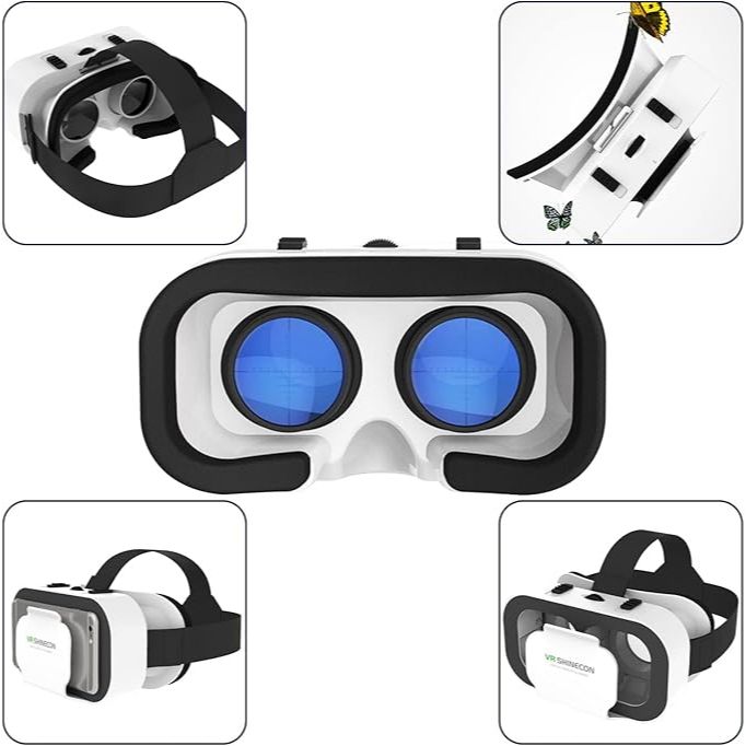VR Headset with Remote for iPhone and Android