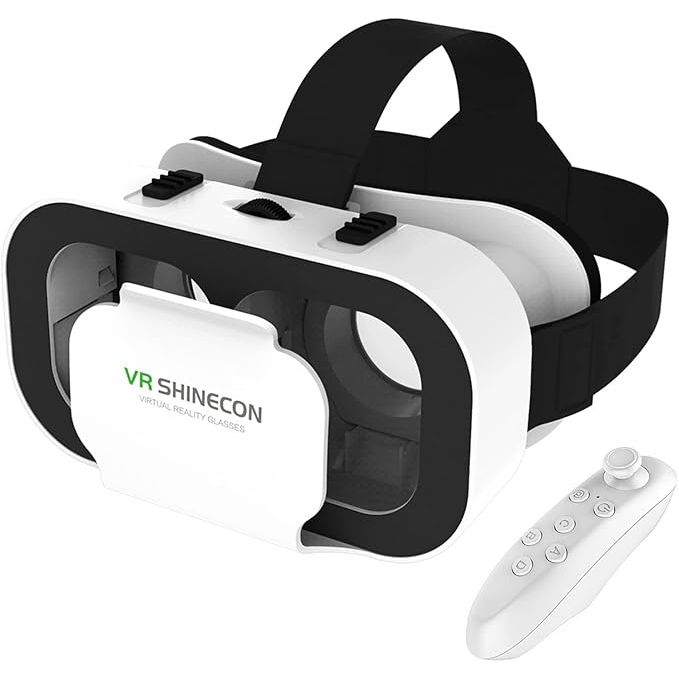 VR Headset with Remote for iPhone and Android