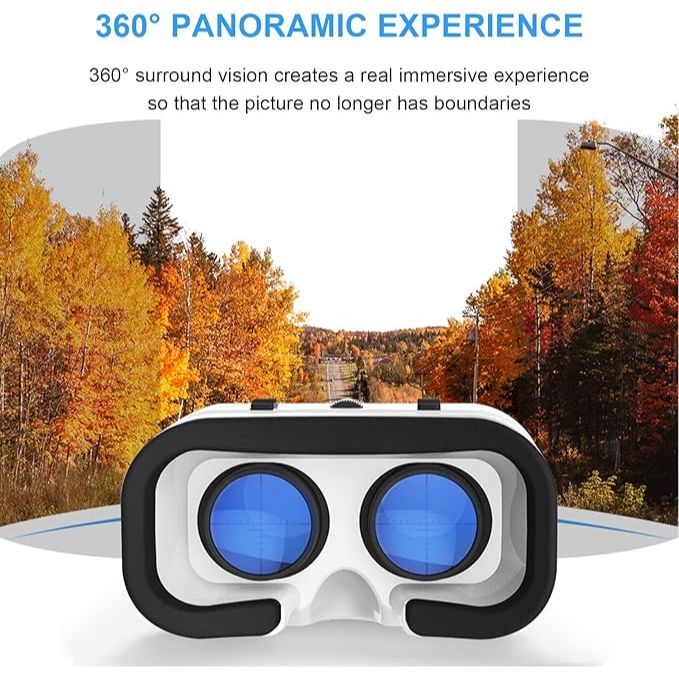 VR Headset with Remote for iPhone and Android
