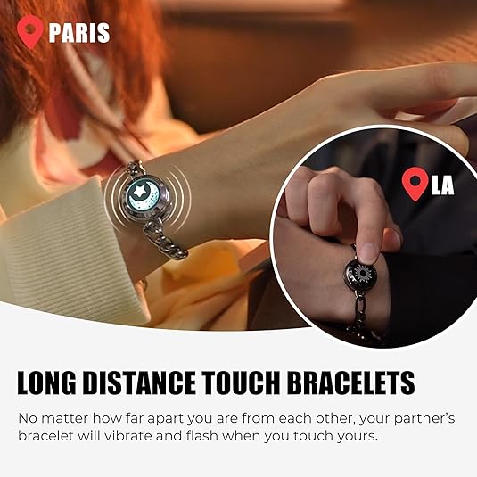 SUN-MOON Bluetooth Couples Bracelet