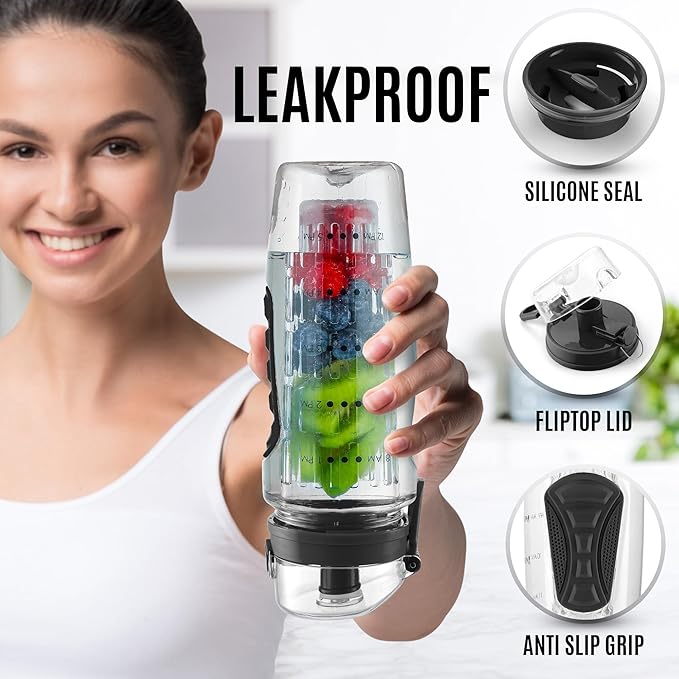 Fruit Infuser Sports Water Bottle