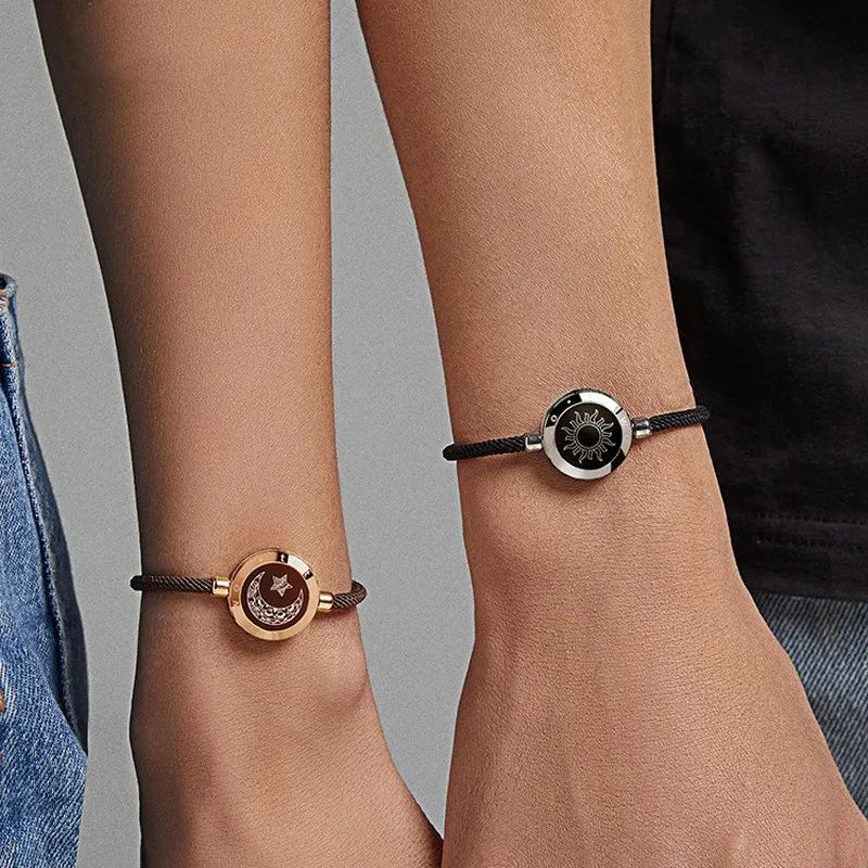 SUN-MOON Bluetooth Couples Bracelet