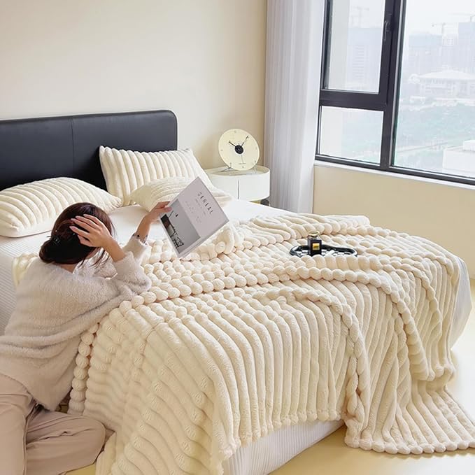 Luxurious Rabbit Wool Blanket
