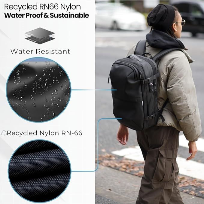 Vacuum Seal Travel Backpack (Black)