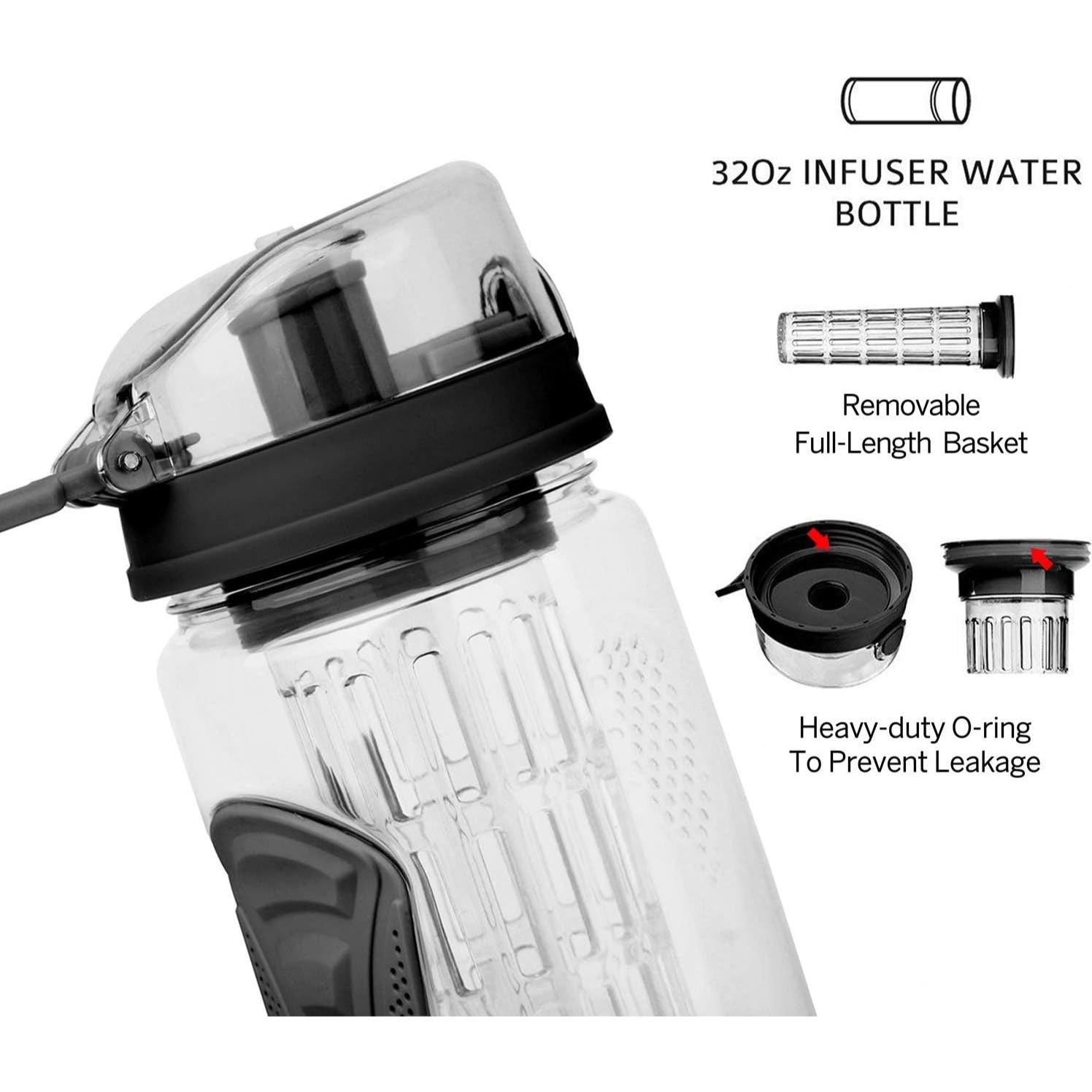 Fruit Infuser Sports Water Bottle