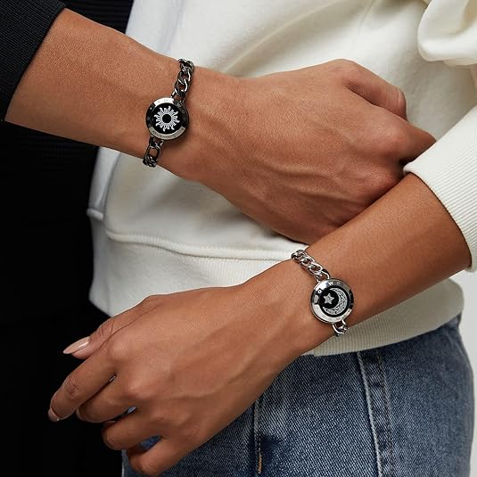 SUN-MOON Bluetooth Couples Bracelet
