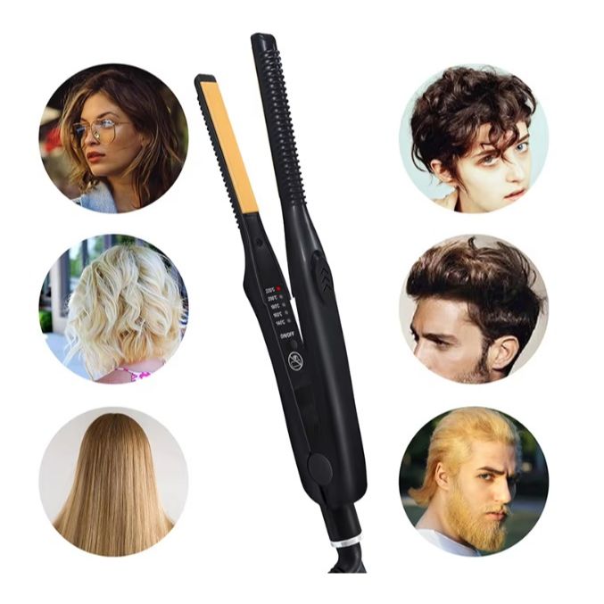 2-in-1 Straightener Curler