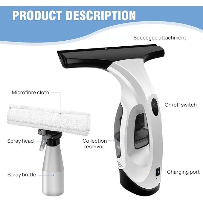 Cordless Window Vac Cleaner