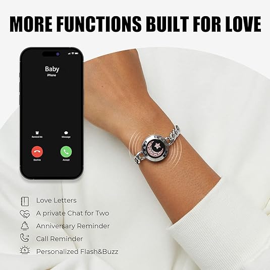 SUN-MOON Bluetooth Couples Bracelet