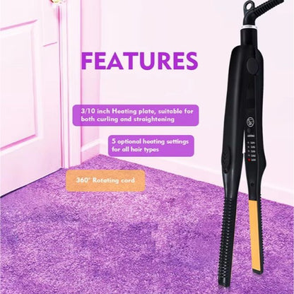 2-in-1 Straightener Curler