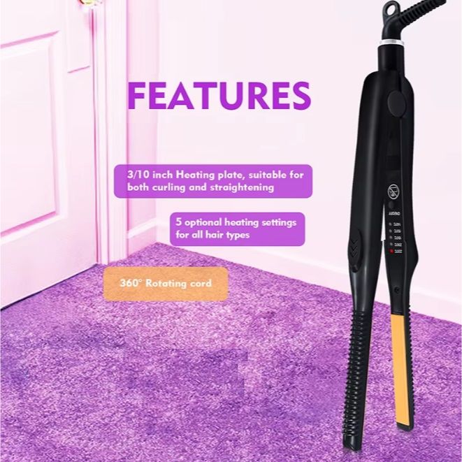 2-in-1 Straightener Curler