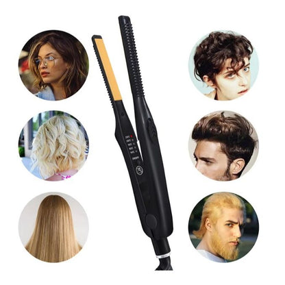 2-in-1 Straightener Curler